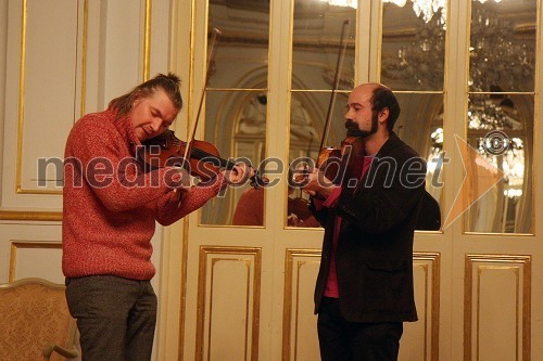 Felix Lajko in Brašnjo Antal, violinista