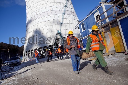 Delavci termoelektrarne Šoštanj