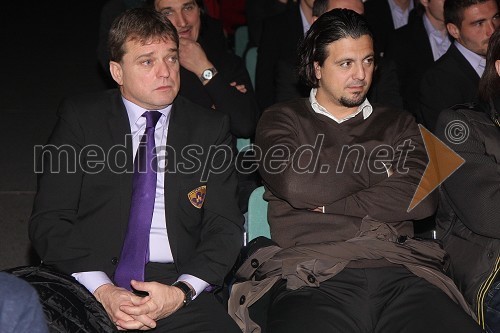 Bojan Ban, direktor NK Maribor, Zlatko Zahovič, športni direktor