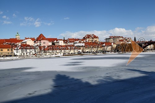 Reka Drava, Maribor