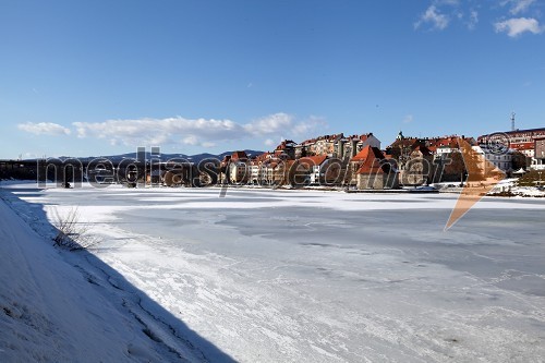 Reka Drava, Maribor