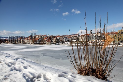 Reka Drava, Maribor