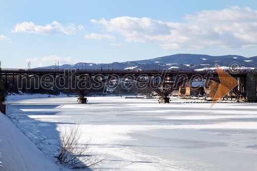 Reka Drava, Maribor