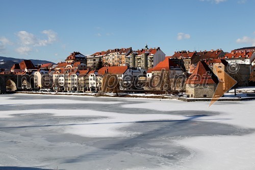 Reka Drava, Maribor