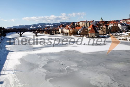 Reka Drava, Maribor