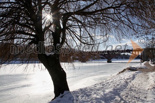 Reka Drava, Maribor