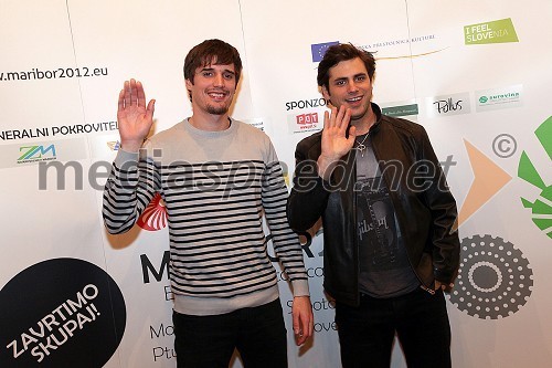 Luka Šulić in Stjepan Hauser, čelista