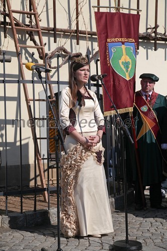 Martina Baškovič, vinska kraljica Slovenije 2012