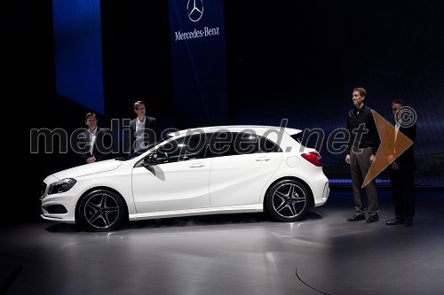 Avtomobilski salon Ženeva 2012, svetovna predpremiera Mercedes Benz A razred