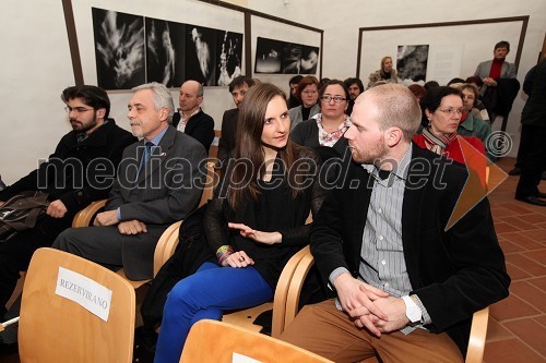 ..., ..., Nataša Kos, pomočnica programskega direktorja Zavoda Maribor 2012 - EPK, Luka Petek, svetovalec veleposlanika na izraelskem veleposlaništvu