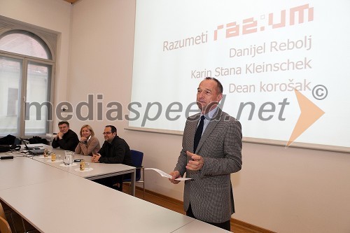 Prof. dr. Franci Čuš, predsednik Upravnega odbora Društva univerzitetnih profesorjev Maribor