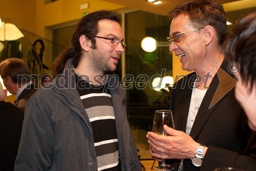 Marko Hatlak, glasbenik in Igor Samobor, igralec