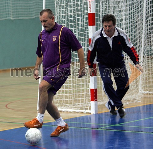 Franc Kangler, poslanec SLS in Gregor Pivec, direktor Splošne bolnišnice Maribor