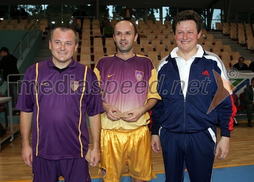 Franc Kangler, poslanec SLS, Tomaž Ranc, glavni ter odgovorni urednik Večera in Gregor Pivec, direktor Splošne bolnišnice Maribor