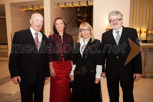 Šime Ivanjko, častni konzul Republike Hrvaške v Mariboru, dr. Suzana Žilič Fišer, generalna direktorica zavoda Maribor 2012 – Evropska prestolnica kulture in Svjetlan Berković, veleposlanik Republike Hrvaške v Republiki Sloveniji s soprogo