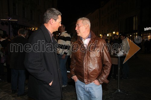 Marko Jaklič, direktor Lekarna Ljubljana in Aleš Čerin, podžupan Mestne občine Ljubljana