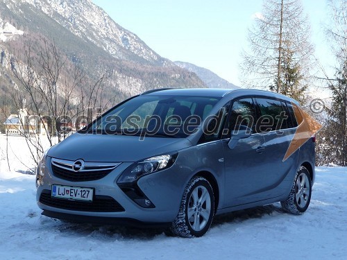 Opel Zafira Tourer 1.4 Turbo Enjoy, mediaspeed test