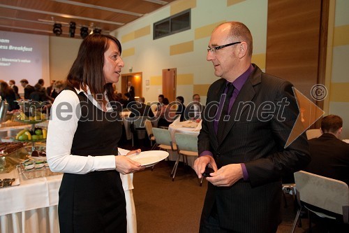 Mateja Mlakar, BMW Group Slovenija in Brane Krajnik, Slovenia Times