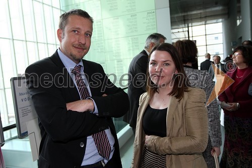 Gregor Pilgram, predsednik uprave zavarovalnice Generali in 	Tjaša Kolenc Filipčič, predsednica sekcije Mladi manager v Združenju Manager