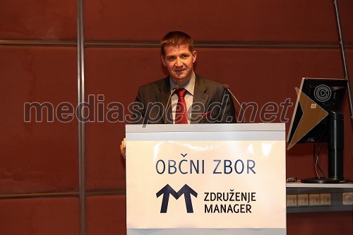 Dejan Turk, predsednik uprave Simobil d.d. ter Združenja Manager