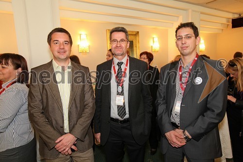 Mag. Matej Rus, Tovarna podjemov, prof. Miroslav Rebernik, programski vodja konference Podim, Ekonomsko-poslovna fakulteta Univerze v Mariboru in ...