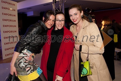Tina Torelli, Cosmopolitan; Saša Bernetič, novinarka; Lea Perovšek, Miss športa 2010