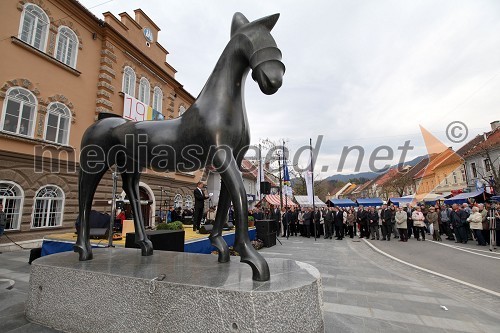 Prireditev na mestnem trgu Slovenj Gradec