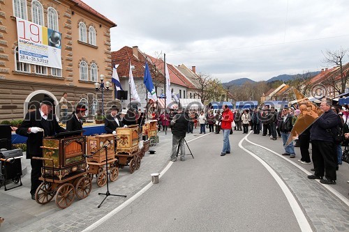 Prireditev na mestnem trgu Slovenj Gradec