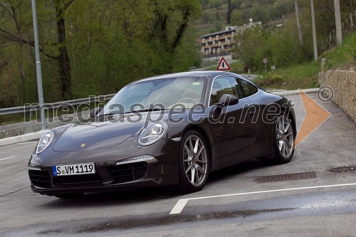 Porsche 911 Carrera S, slovenska predstavitev