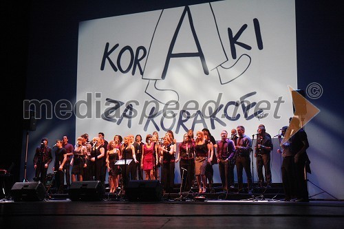 Koraki za korakce, dobrodelni koncert Perpetuum Jazzile