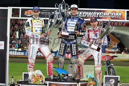 Tomasz Gollob, Chris Holder, Jaroslaw Hampel