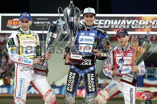 Tomasz Gollob, Chris Holder, Jaroslaw Hampel