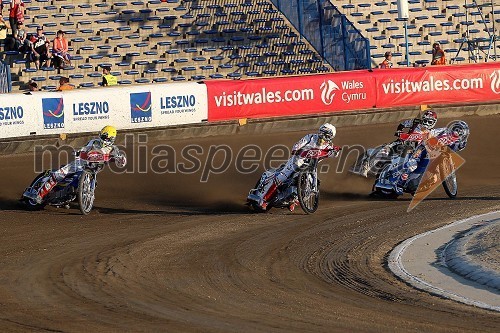 Tomasz Gollob (Poljska), Jaroslaw Hampel (Poljska), Hans Andersen (Danska), Nicki Pedersen (Danska)