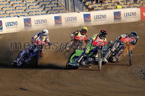 Jason Crump (Avstralija), Chris Harris (Velika Britanija), Kenneth Bjerre (Danska), Chris Holder (Avstralija)