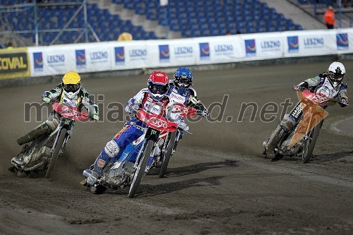 Peter Ljung (Švedska), Nicki Pedersen (Danska), Chris Harris (Velika Britanija), Chris Holder (Avstralija)