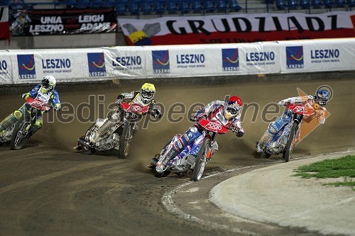 Antonio Lindbäck (Švedska), Hans Andersen (Danska), Jason Crump (Avstralija), Emil Sayfutdinov (Rusija)