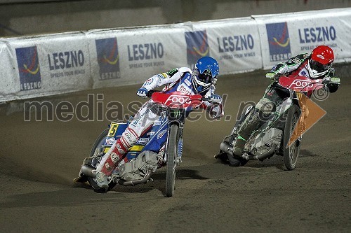 Tomasz Gollob (Poljska) in Peter Ljung (Švedska)