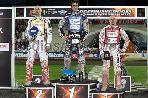 Tomasz Gollob, Chris Holder, Jaroslaw Hampel