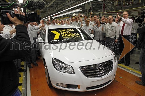 Opel Insignia, izdelali so jih že 500.000