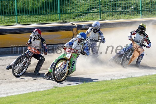 Mattia Carpanese (ITA), Matic Ivačič (AMD Krško), 	Stanislav Melnychuk (UKR), Ricky Wells (ZDA)