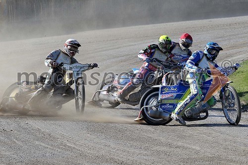 Oleksandr Loktaev (UKR), Greg Hancock (ZDA), Matej Žagar (AMTK Ljubljana), Nicolás Covatti (ITA)