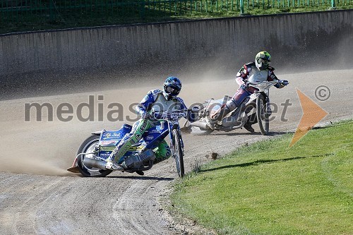 Matej Žagar (AMTK Ljubljana), Greg Hancock (ZDA)