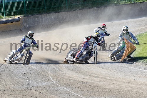 Andriy Karpov (UKR), Billy Hamill (ZDA), Matic Voldrih (AMTK Ljubljana), Cristian Carrica (ITA)