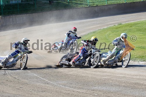 Andriy Karpov (UKR), Billy Hamill (ZDA), Cristian Carrica (ITA), Matic Voldrih (AMTK Ljubljana)