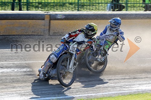 Ricky Wells (ZDA), Matej Žagar (AMTK Ljubljana)