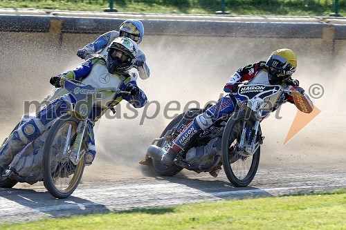 Andriy Karpov (UKR), Matic Voldrih (AMTK Ljubljana), Billy Hamill (ZDA)