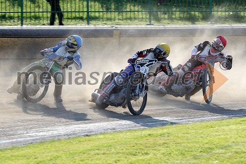 Matic Voldrih (AMTK Ljubljana), Billy Hamill (ZDA), Nicolas Vicentin (ITA)