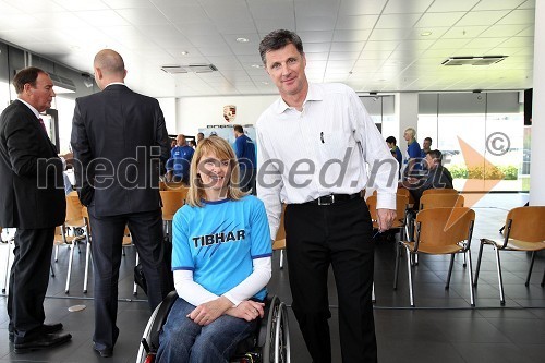 Andreja Dolinar, Jernej Dragoš, direktor znamke Porsche pri podjetju Porsche Slovenija d.o.o.