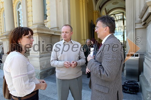 ..., prof. dr. Marko Jesenšek, dekan Filozofske fakultete Maribor in prof. dr. Danijel Rebolj, rektor Univerze v Mariboru