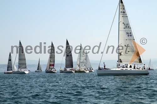 Start regate Marinada 2012 v Izoli